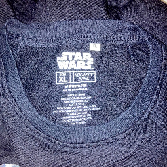 XL Star Wars long-sleeve mighty fine Sweatshirt - Picture 2 of 2